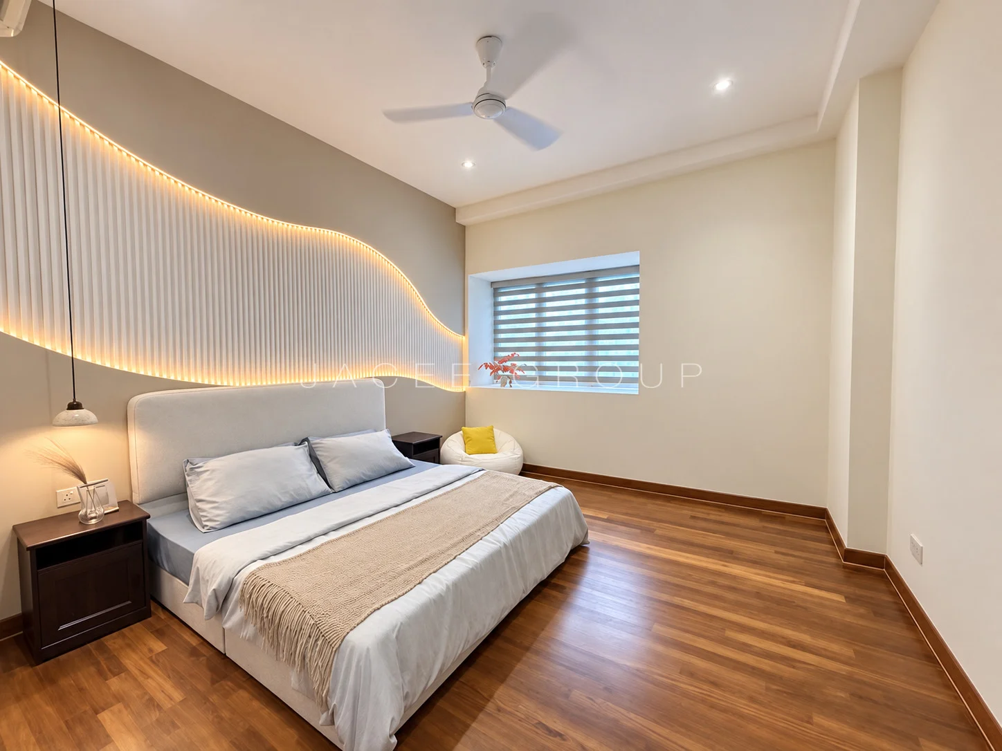 Bedroom One at the 9 Madge condominium in U Thant