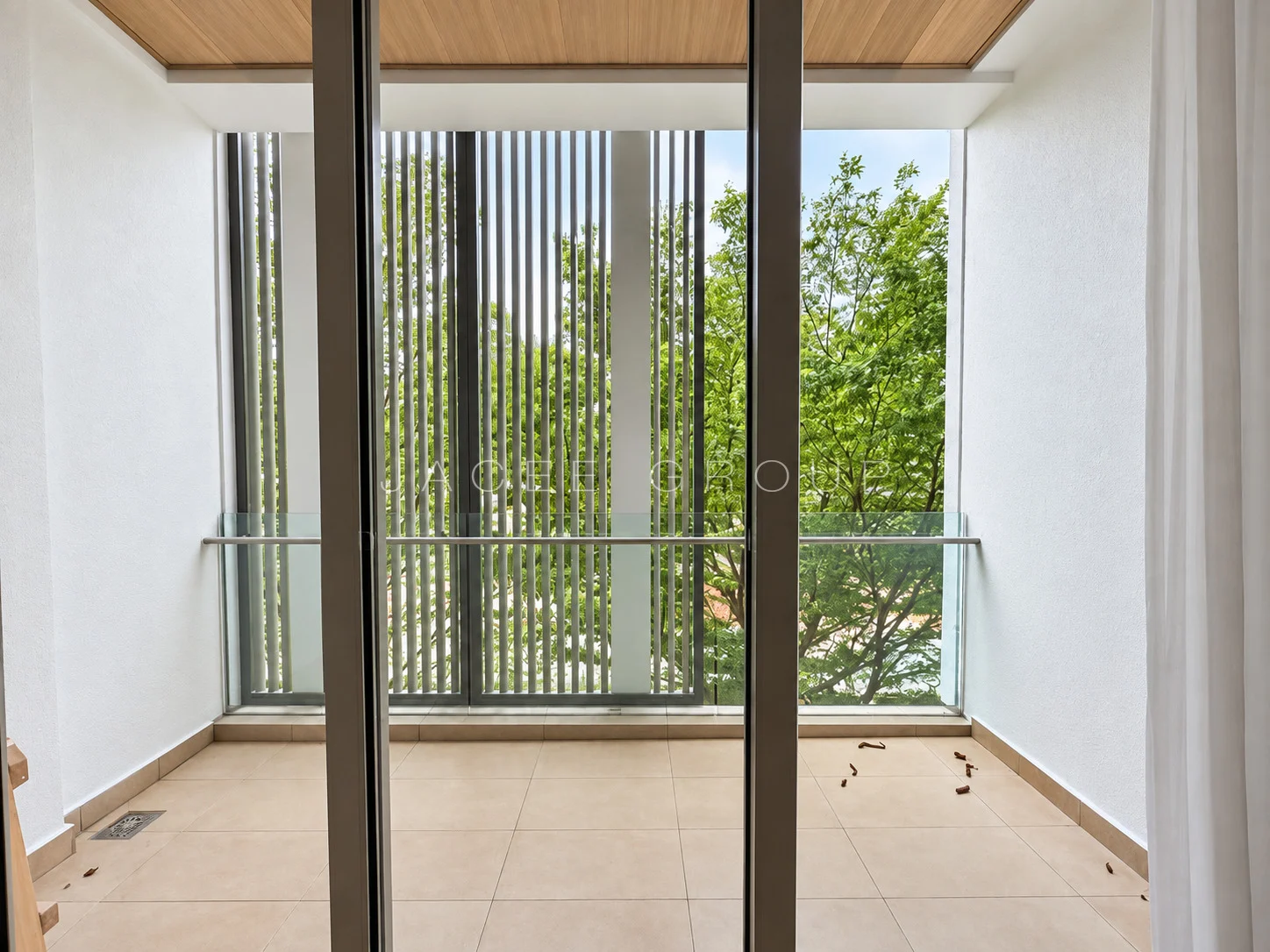 Balcony at the 9 Madge condominium in U Thant