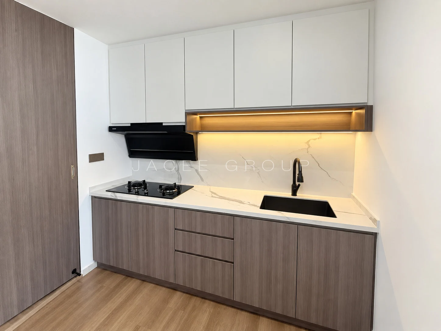 Secondary Kitchen at the Katana II triplex penthouse in Ampang Hilir