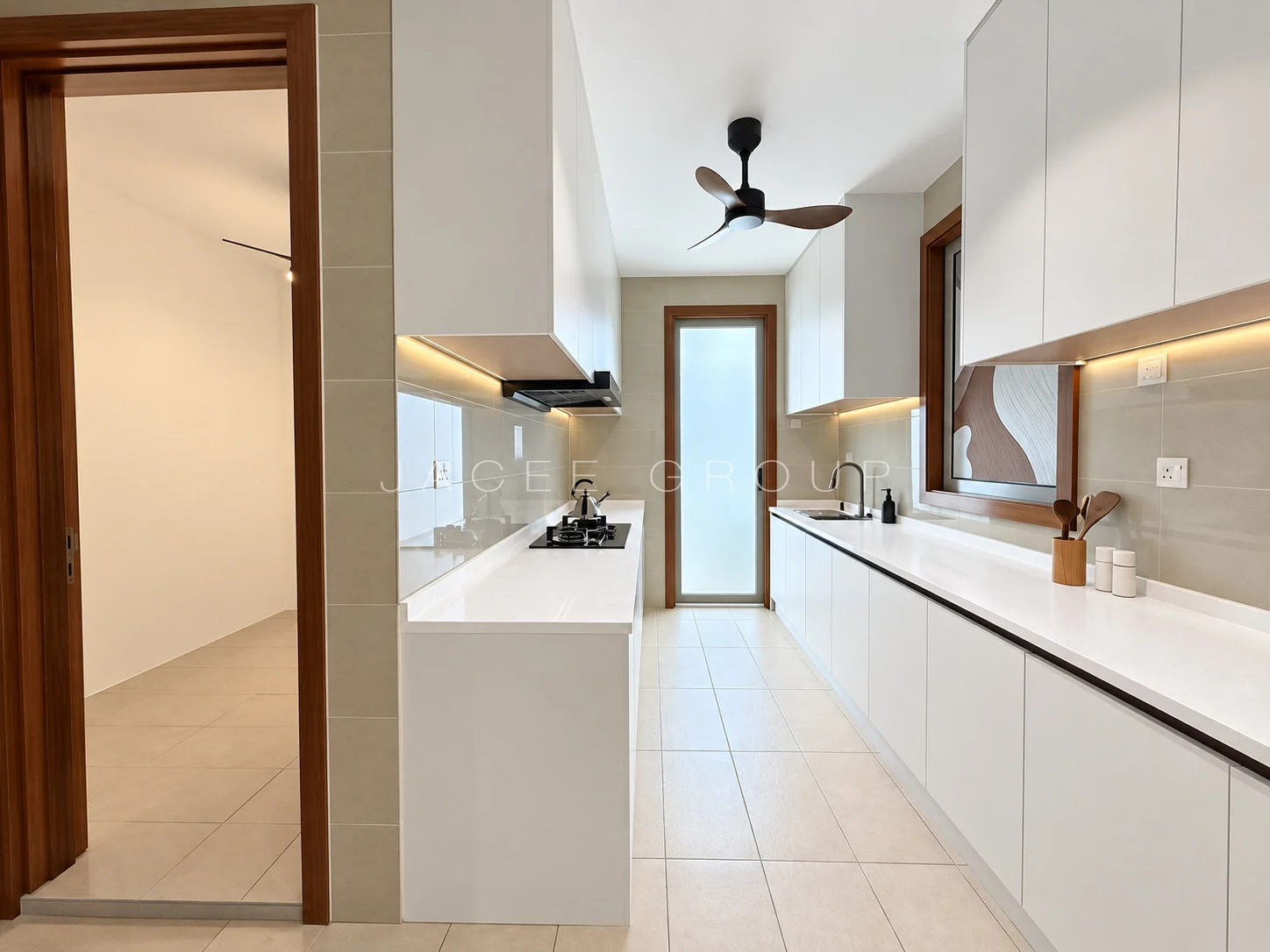 Wet Kitchen at the 9 Madge condominium in U Thant