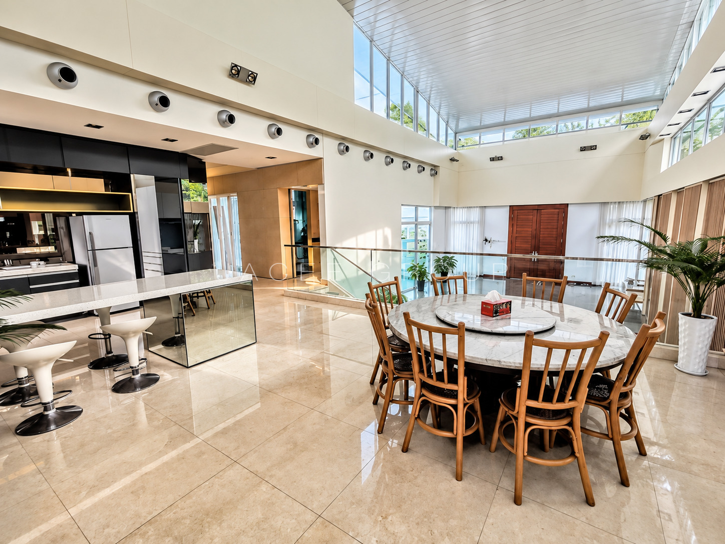 Dining Room at the Country Heights Damansara freehold bungalow