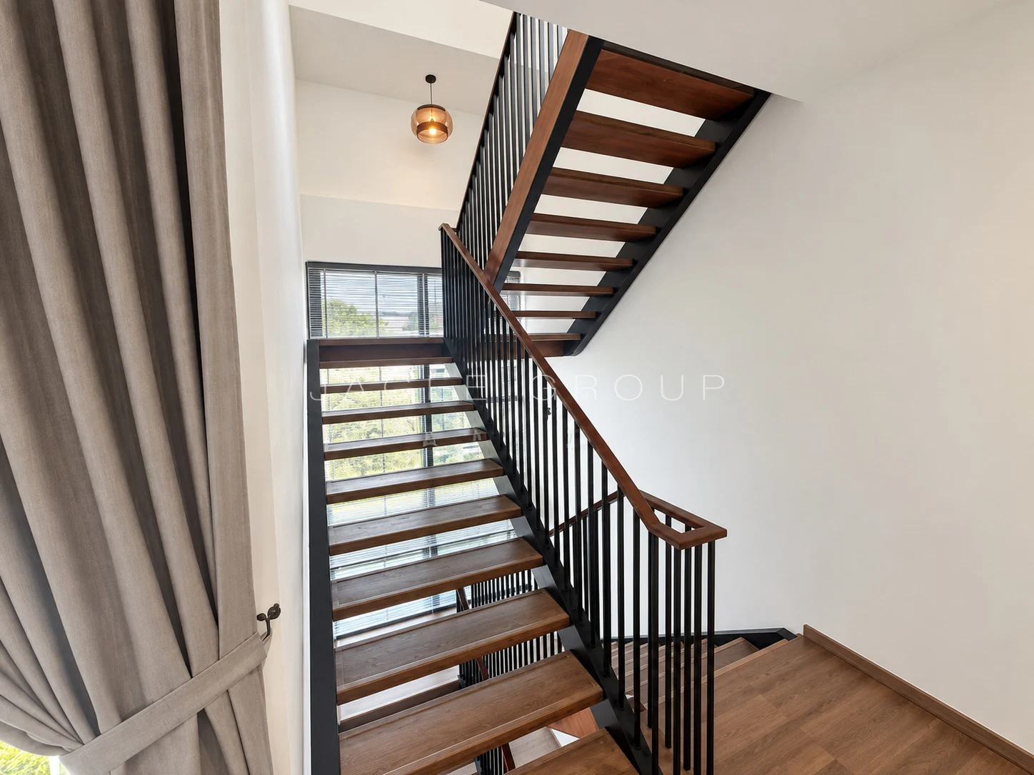 Internal Staircase at the Katana II triplex penthouse in Ampang Hilir