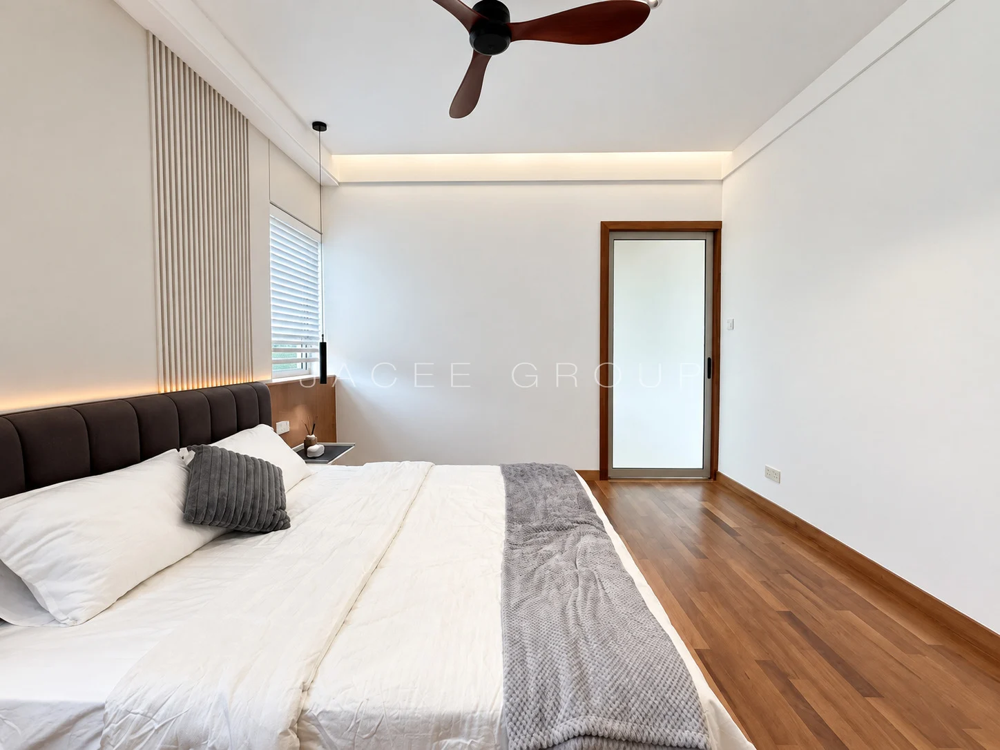 Bedroom One Side View at the 9 Madge condominium in U Thant
