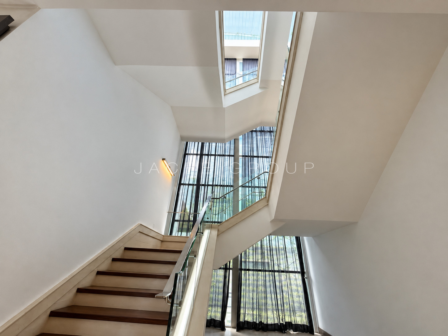 Stairwell at the Country Heights Damansara freehold bungalow