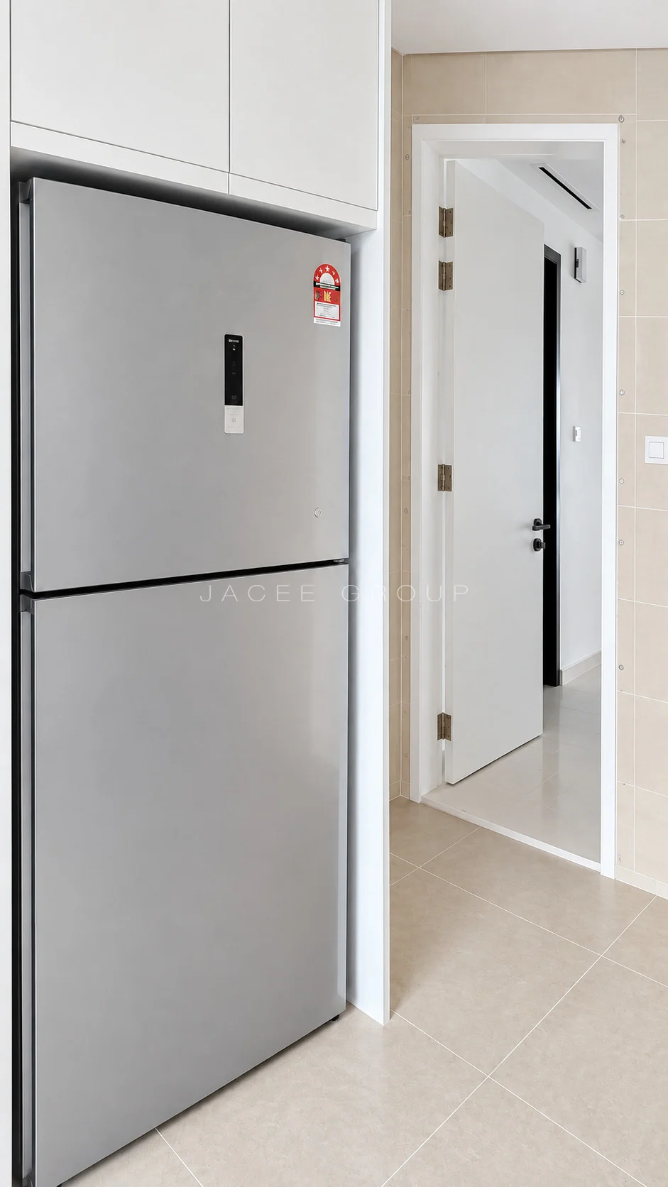 Refrigerator and Kitchen Passage at Crown Residences, Pavilion Damansara Heights
