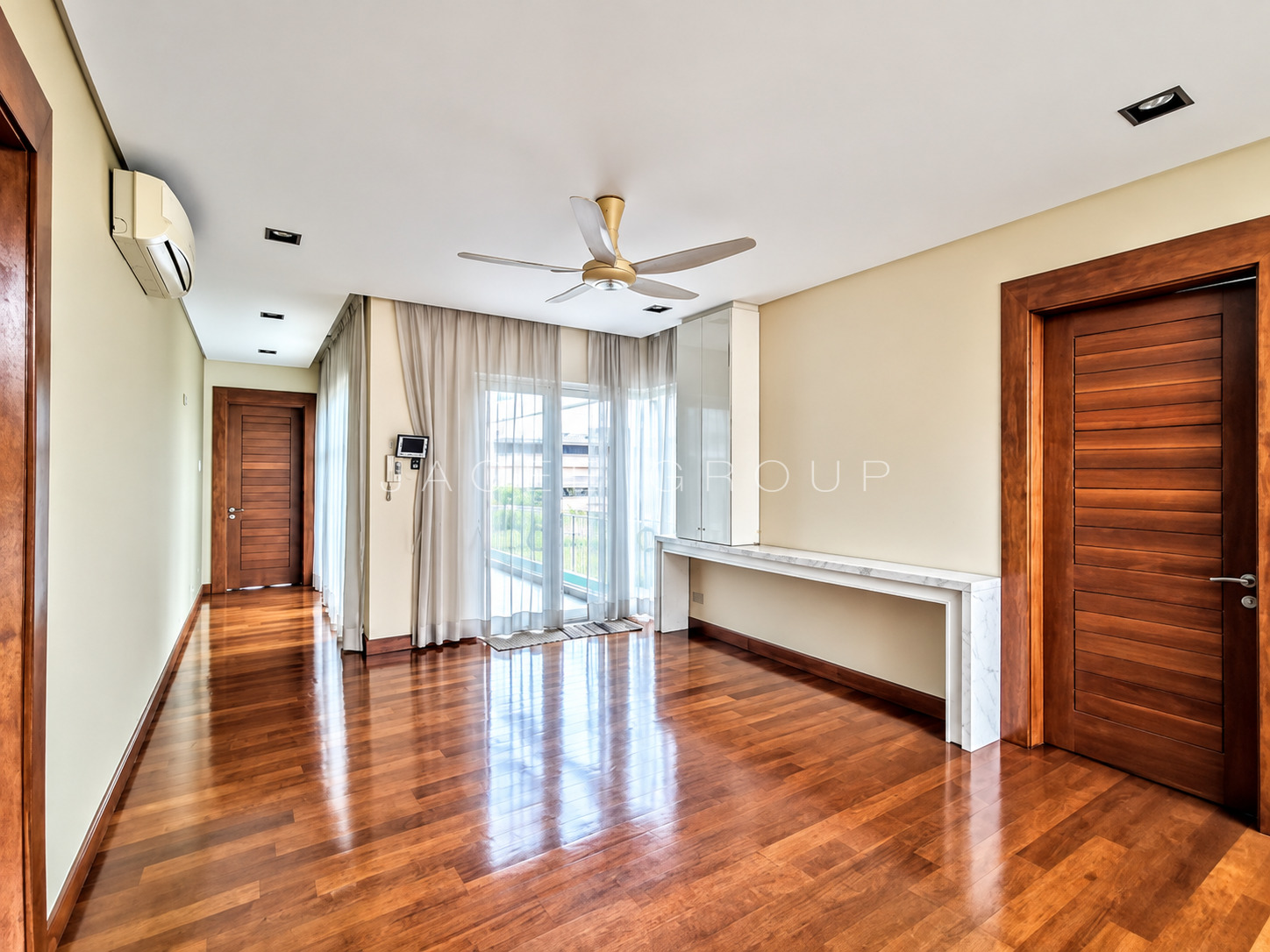 Bedroom with Timber Floors at the Country Heights Damansara freehold bungalow