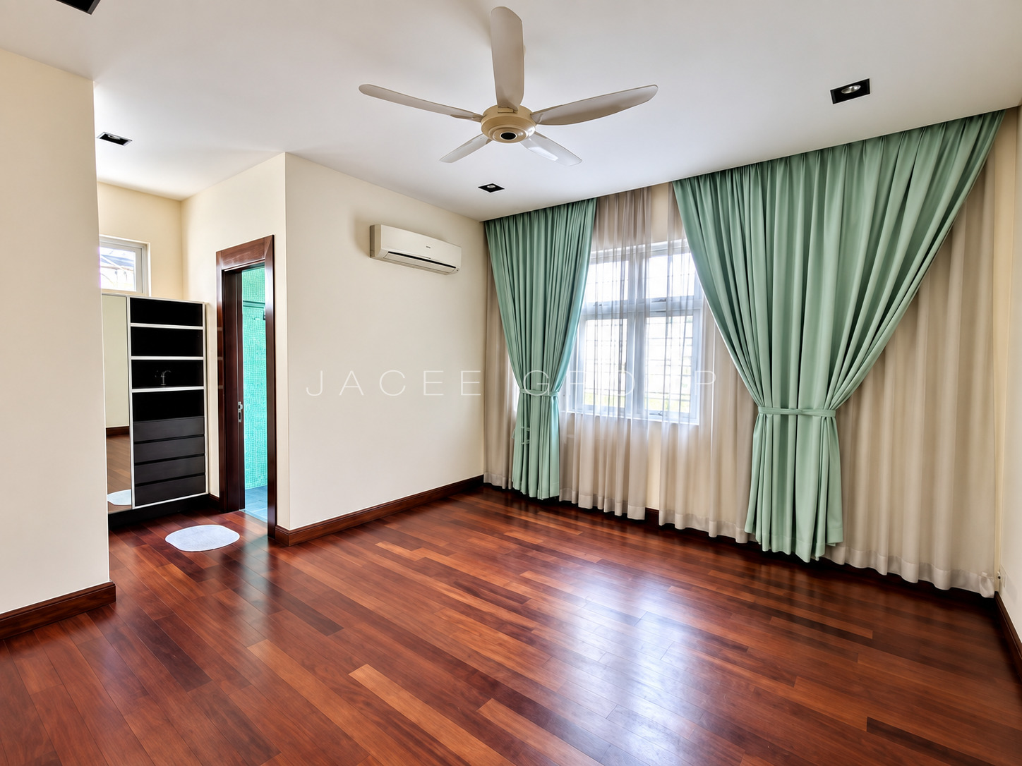 Bedroom with Garden Outlook at the Country Heights Damansara freehold bungalow