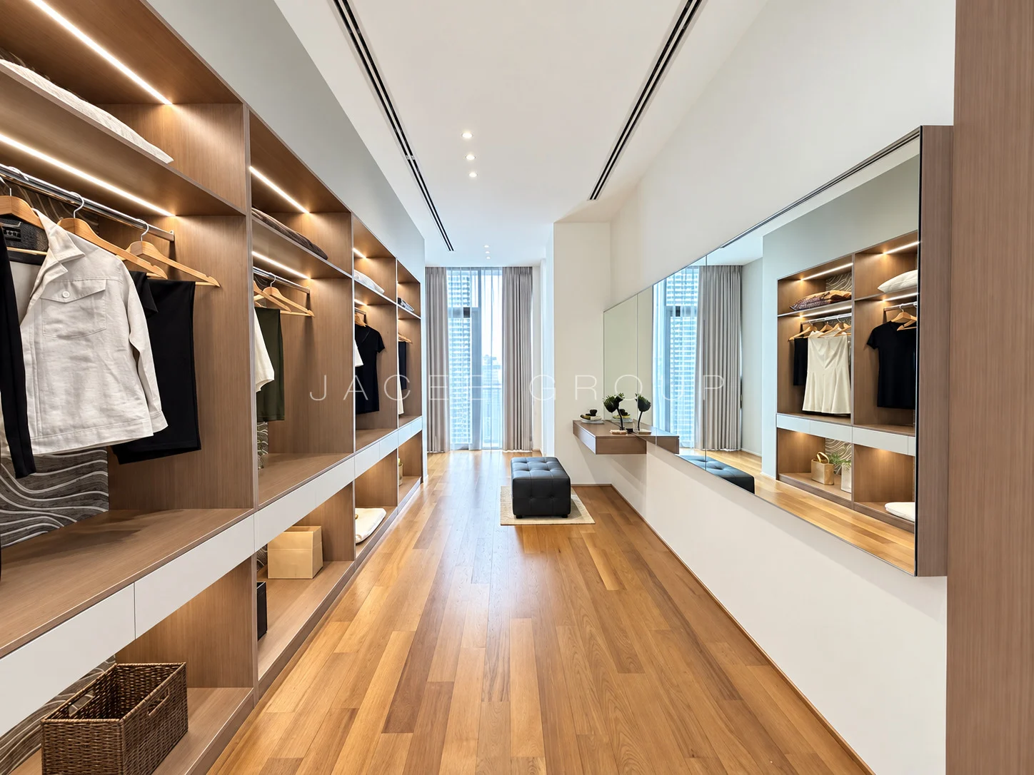 Walk In Wardrobe at the K Residence in KLCC