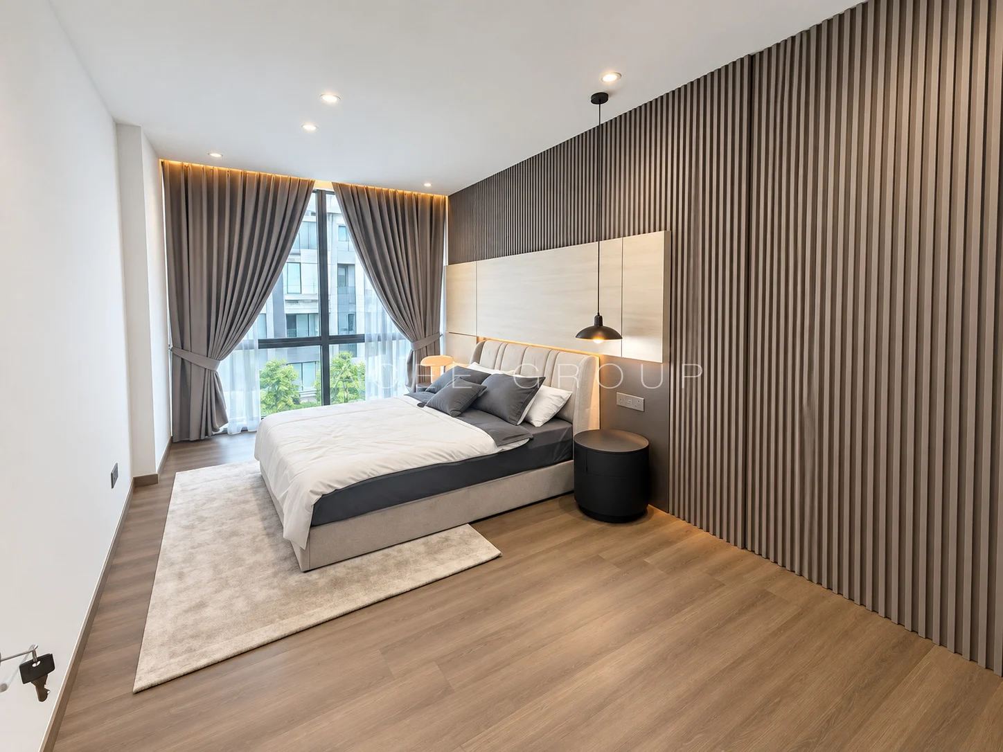 Third Bedroom at the Katana II triplex penthouse in Ampang Hilir