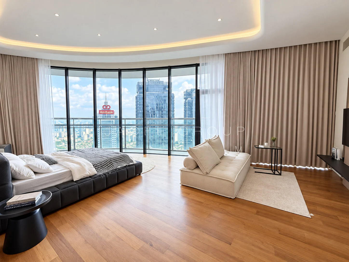 Main Bedroom Lounge at the K Residence in KLCC