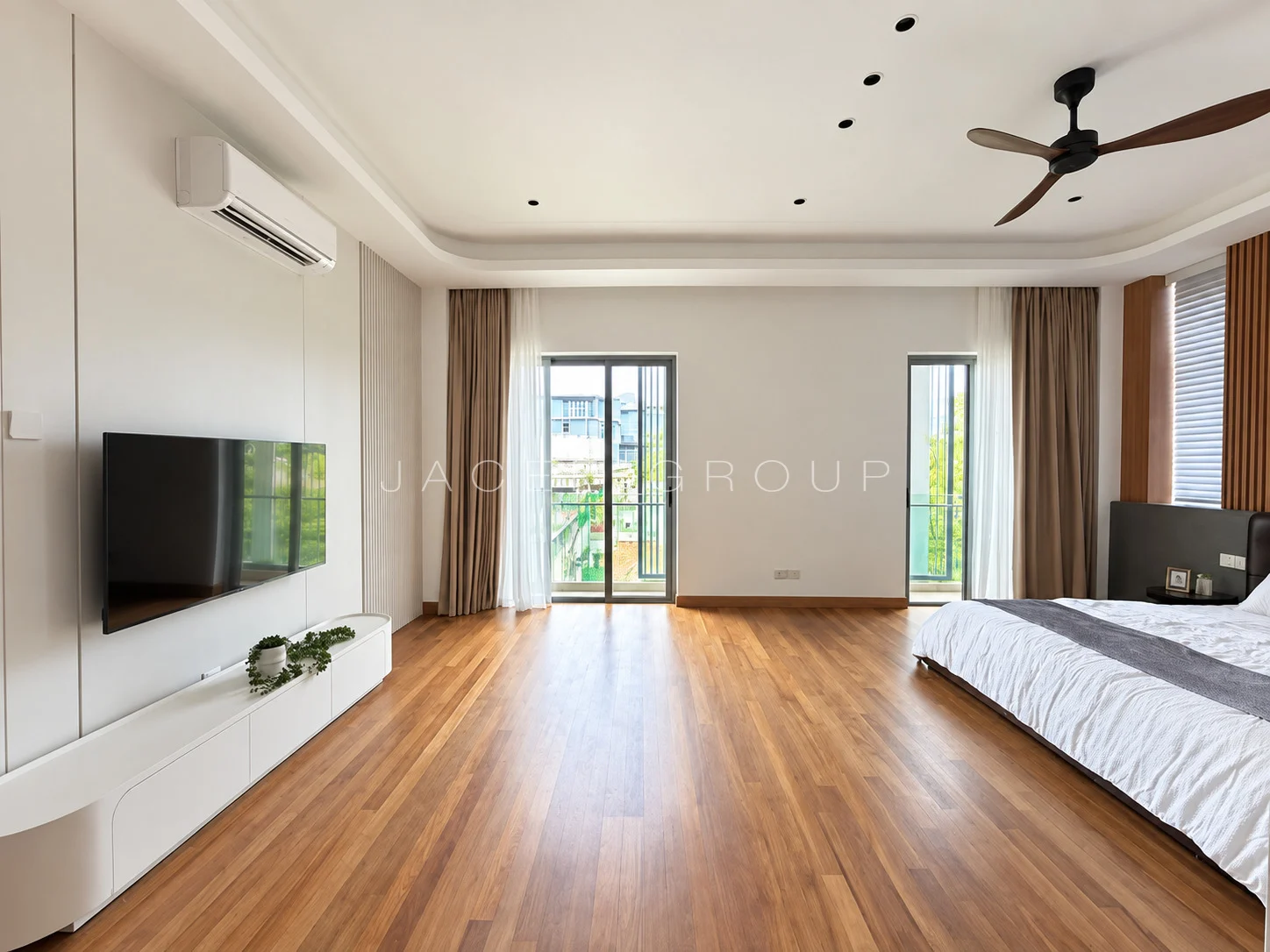 Main Bedroom Wide View at the 9 Madge condominium in U Thant