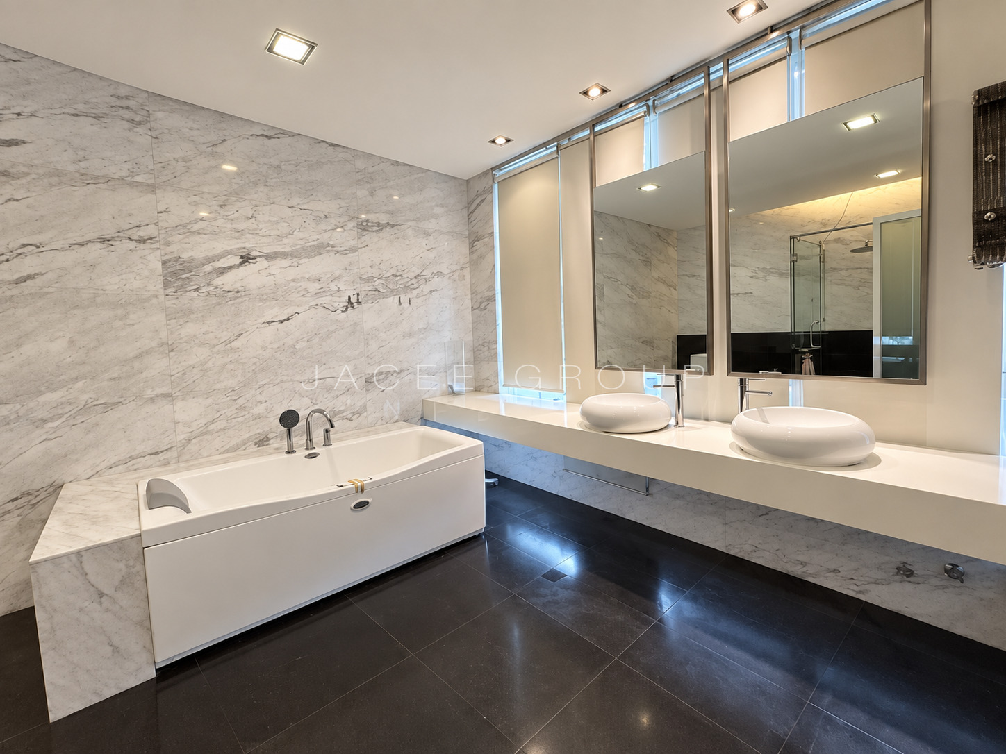 Marble Bathroom at the Country Heights Damansara freehold bungalow