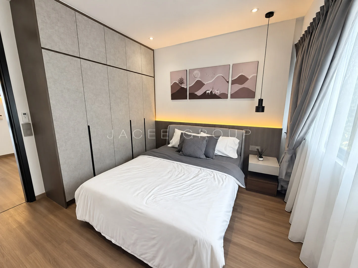 Fourth Bedroom at the Katana II triplex penthouse in Ampang Hilir