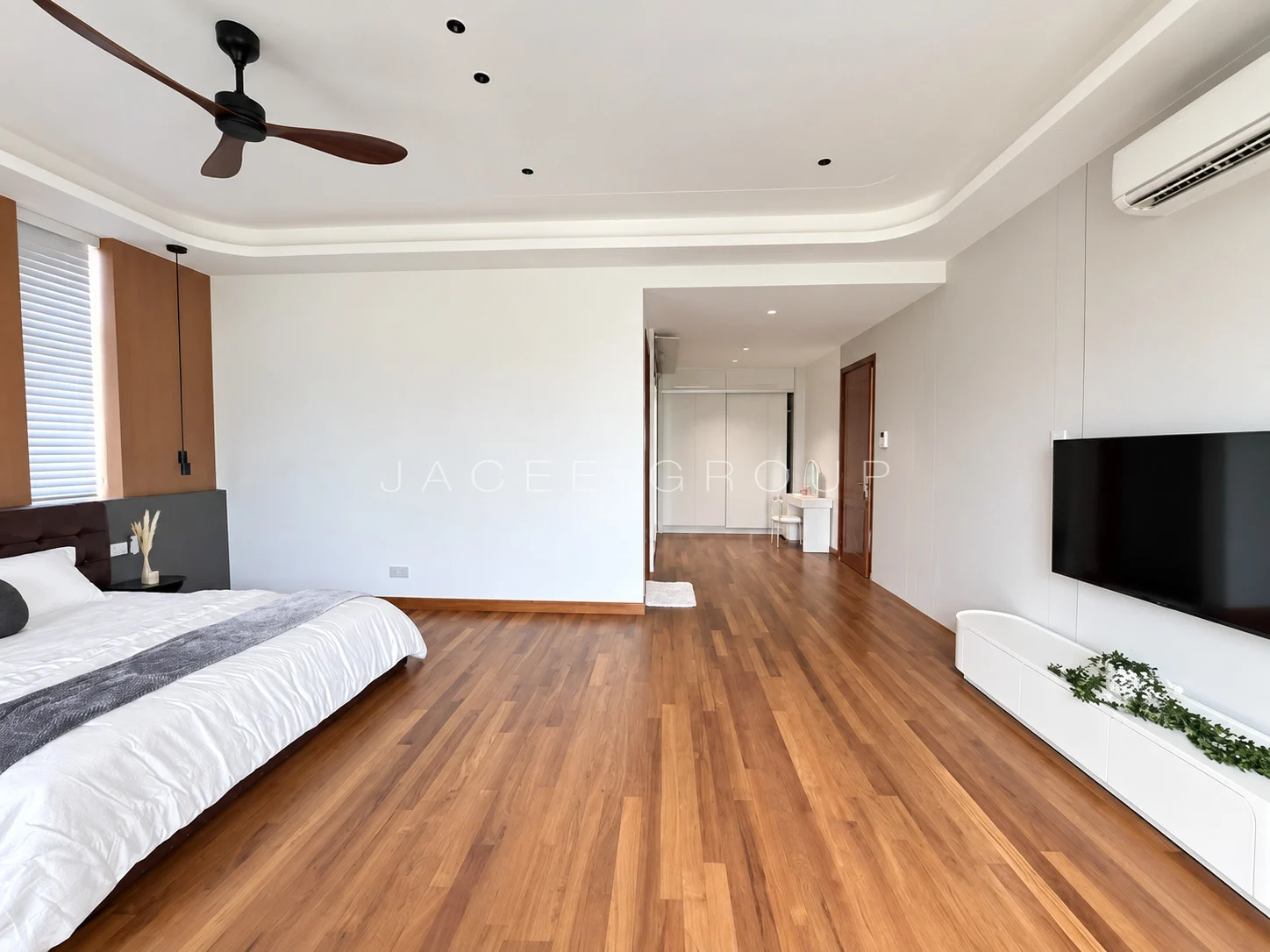 Main Bedroom Reverse View at the 9 Madge condominium in U Thant