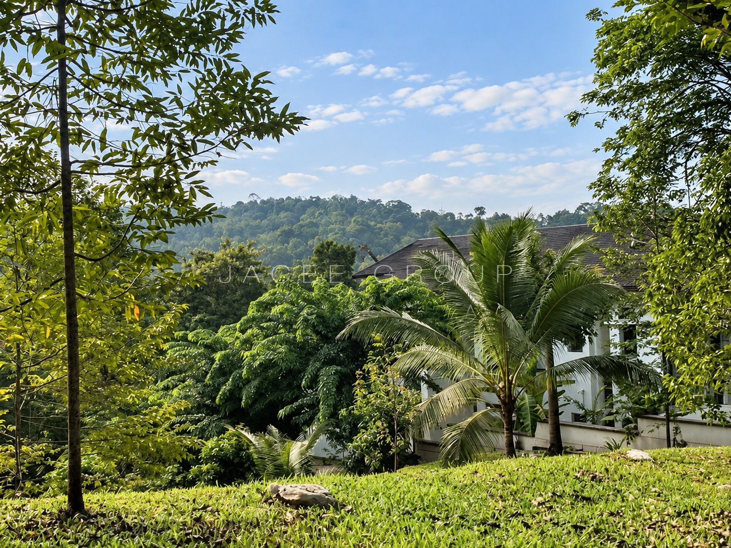 Garden Outlook at the Country Heights Damansara freehold bungalow
