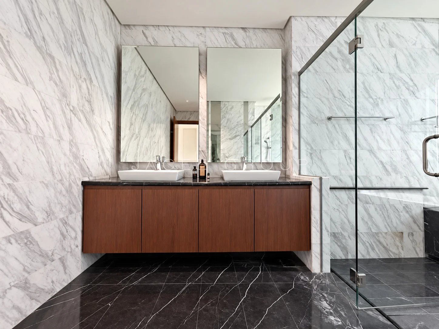 Main Bathroom Vanity at the 9 Madge condominium in U Thant