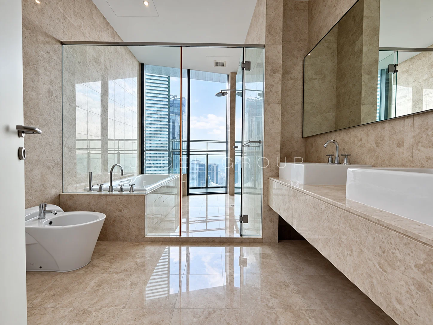 Main Bathroom at the K Residence in KLCC