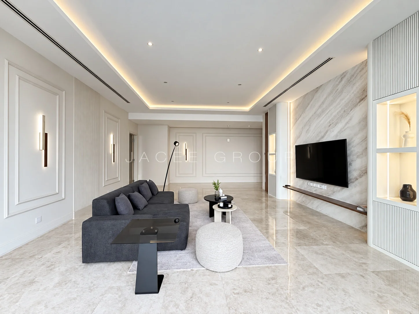 Second Living Room Reverse View at the K Residence in KLCC