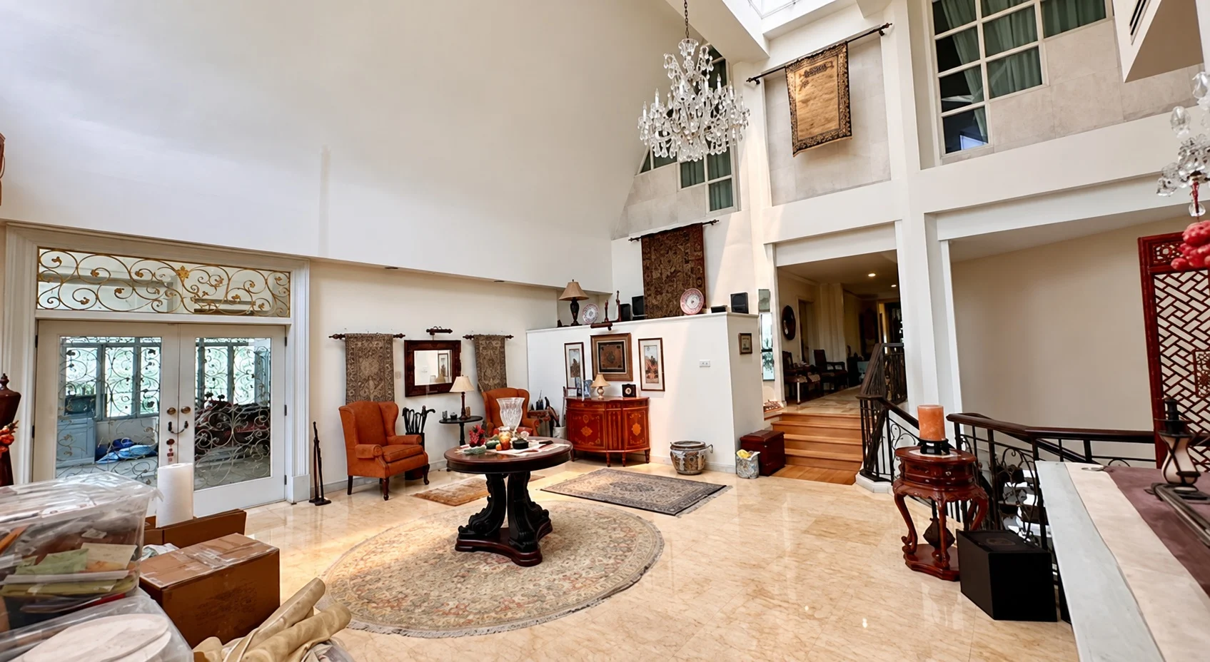 Entrance Hall at the Bangsar bungalow, Kuala Lumpur