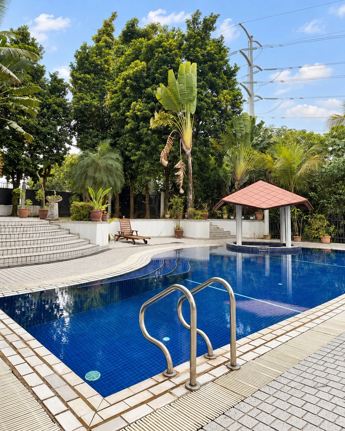 Pool And Pavilion at the Bangsar bungalow, Kuala Lumpur